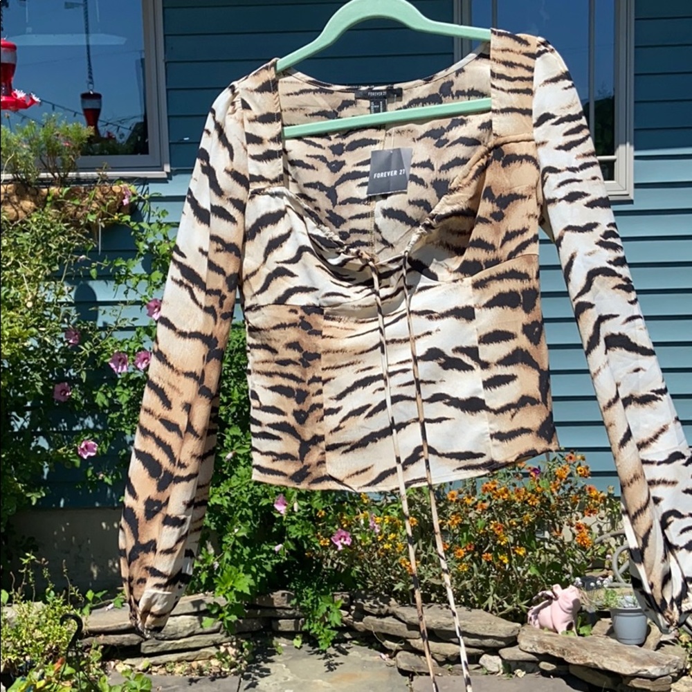 Tiger print shirt
